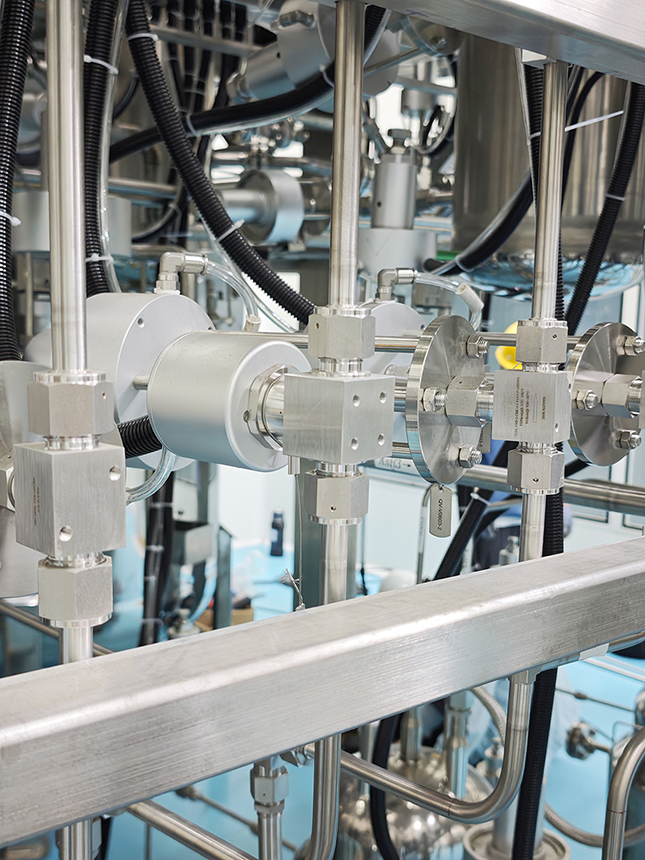 飞托克波纹管阀用于高纯气体管路