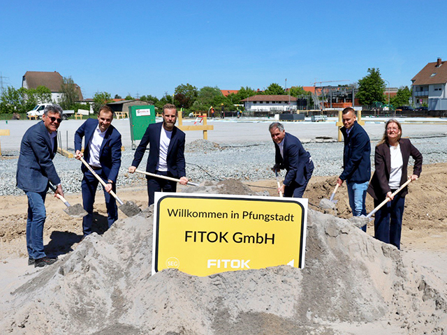 FITOK GmbH Celebrates Groundbreaking of New Facility in Pfungstadt