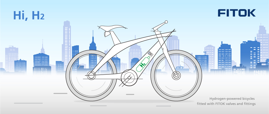 Hydrogen-powered bicycles