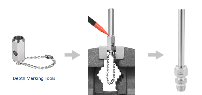 Insufficient Tube Installation Depth