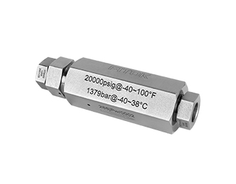 飞托克中压单向阀，20CG 系列产品图